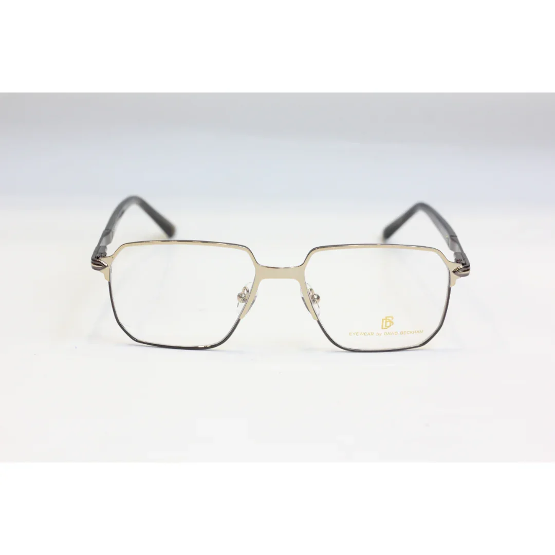 David Beckham - G19025 - Black - Golden - Metal - Acetate - Rectangle - Premium Optics - Eyewear - Image 2