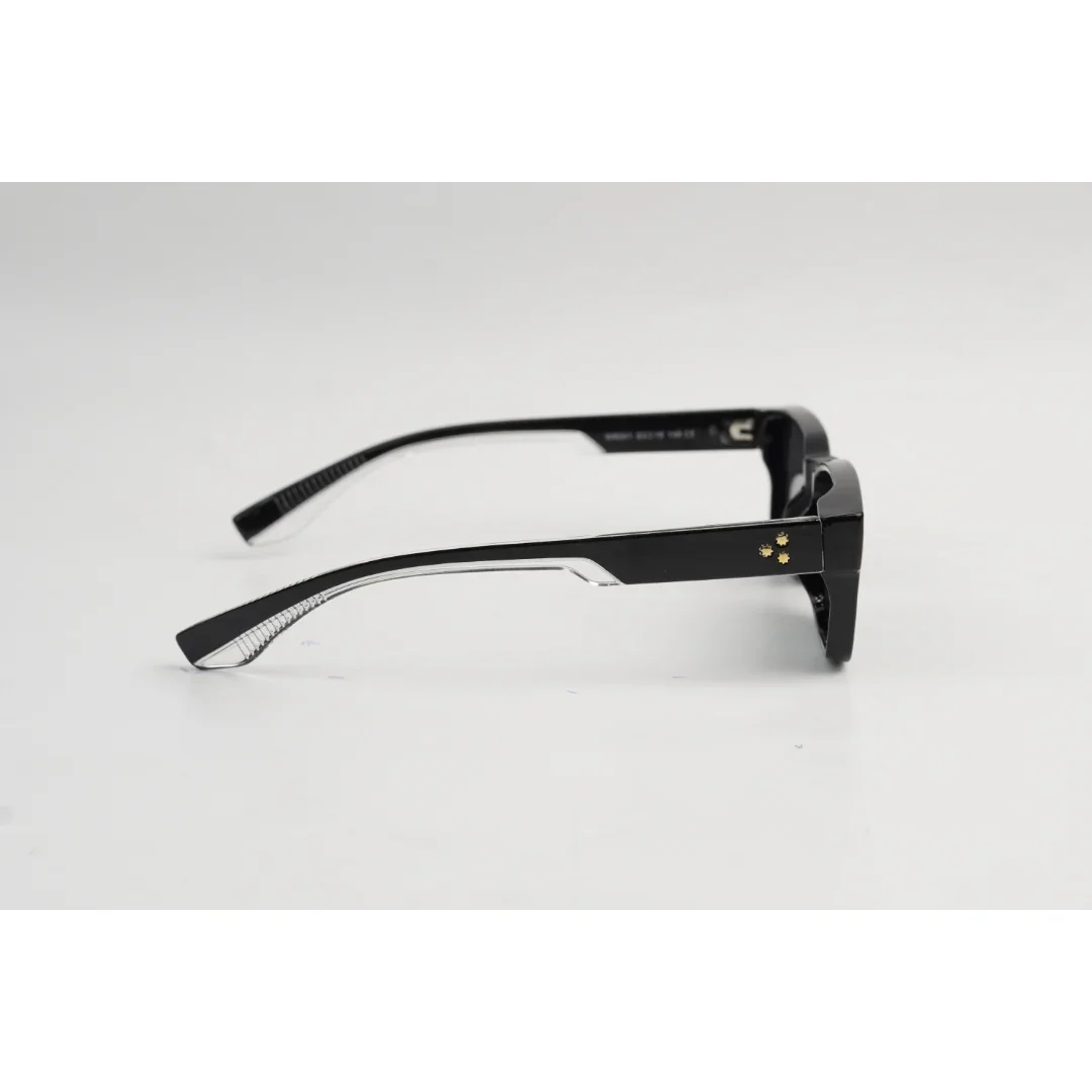 DEXTER - Black - Acetate - Rectangle - Sunglasses - XSHADES Eyewear - Image 3