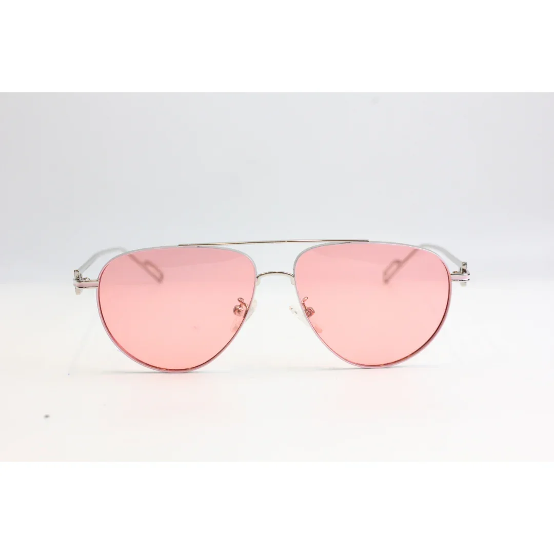 Dior - X99 - Red Tinted - Silver - Acetate - Metal - Aviator Round - Sunglasses - Eyewear - Image 2