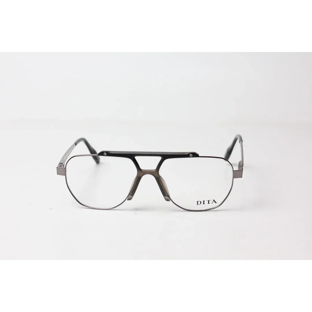 DITA - D188 - Gunmetal - Blue - Metal - Aviator - Double Bridge - Optics - Eyewear - Image 2