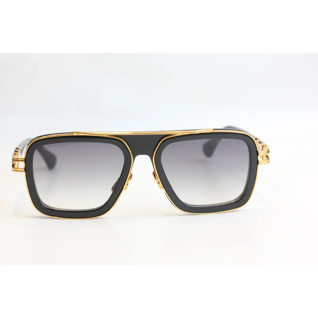 DITA - GRAND LXN EVO - Black Gradient - Golden - Metal - Acetate - Square- Premium Sunglasses - Eyewear - Image 2
