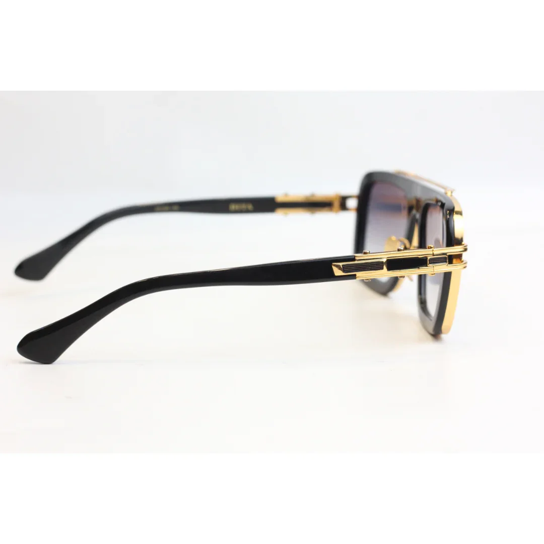 DITA - GRAND LXN EVO - Black Gradient - Golden - Metal - Acetate - Square- Premium Sunglasses - Eyewear - Image 3