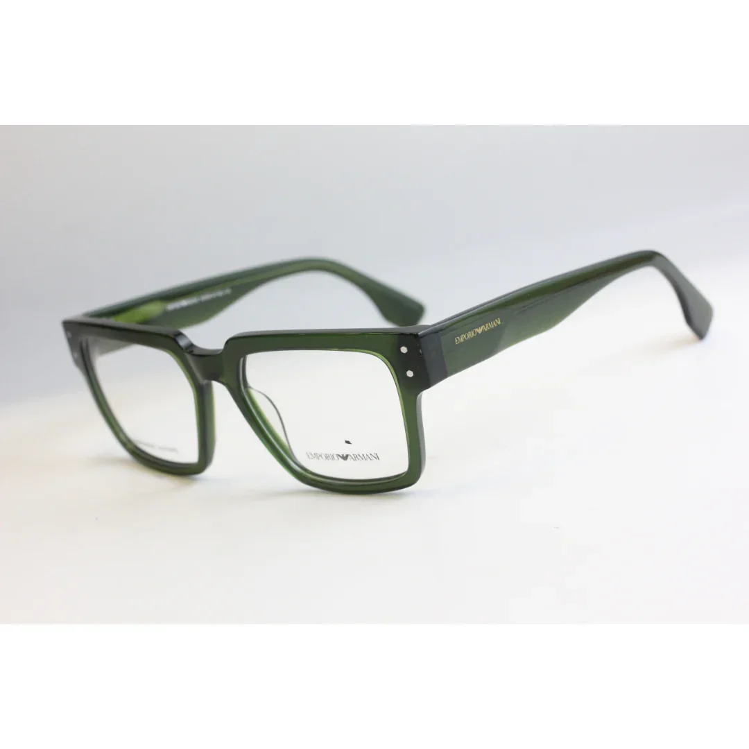 Emporio Armani - Acetate - Metal - Square - Premium Optics - Eyewear - Image 4