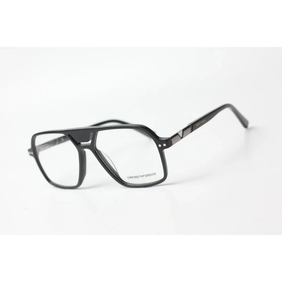 Emporio Armani - Acetate - Metal -  Square - Premium Optics - Eyewear - Image 4