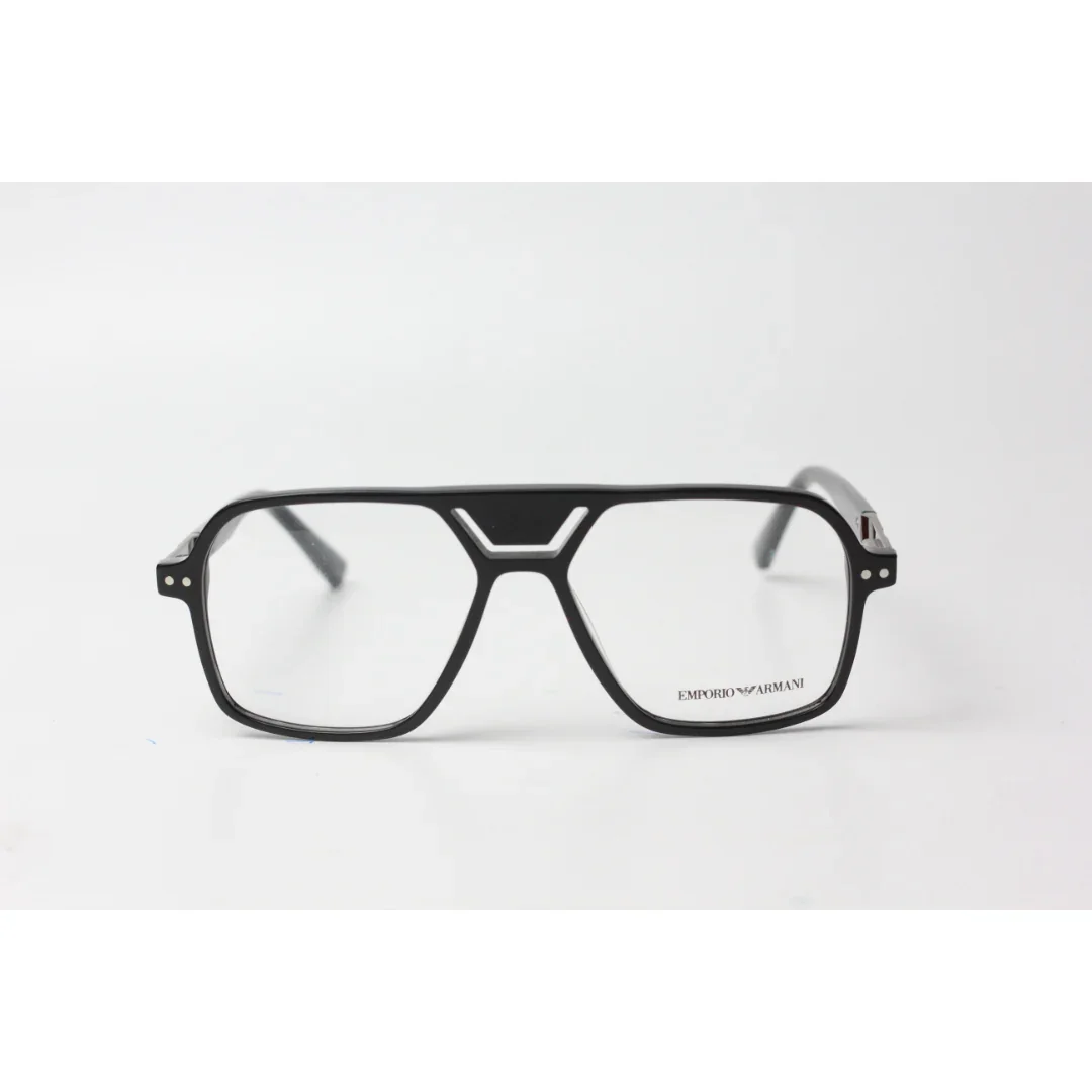 Emporio Armani - Acetate - Metal -  Square - Premium Optics - Eyewear - Image 5