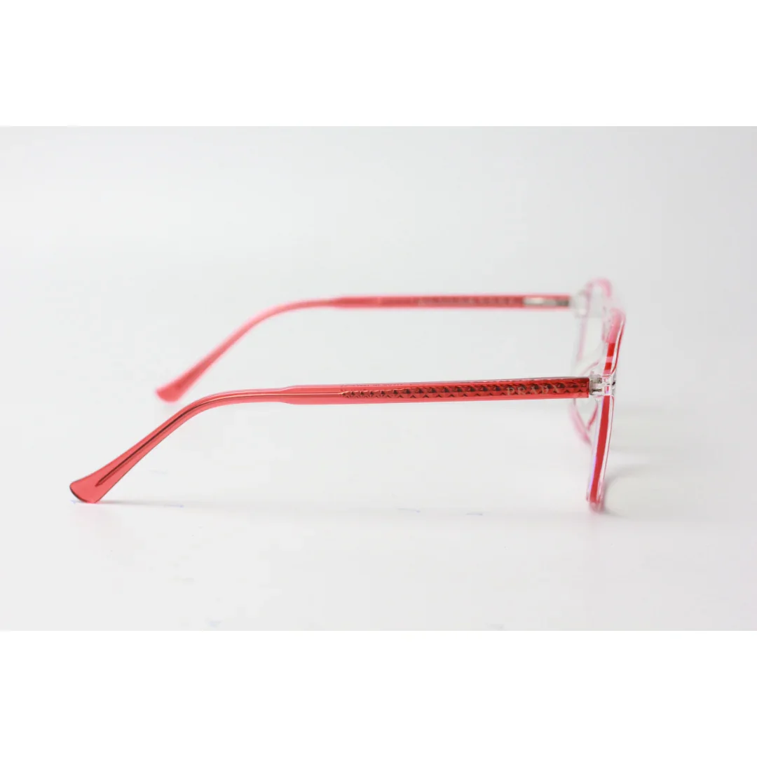 Emporio Armani - Glow Rim - 1882 - White Transparent - Acetate - Rectangle - Optics - Eyewear - Image 3