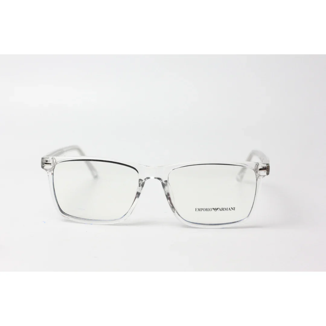 Emporio Armani - Glow Rim - 1883 - White Transparent - Acetate - Rectangle - Optics - Eyewear - Image 14