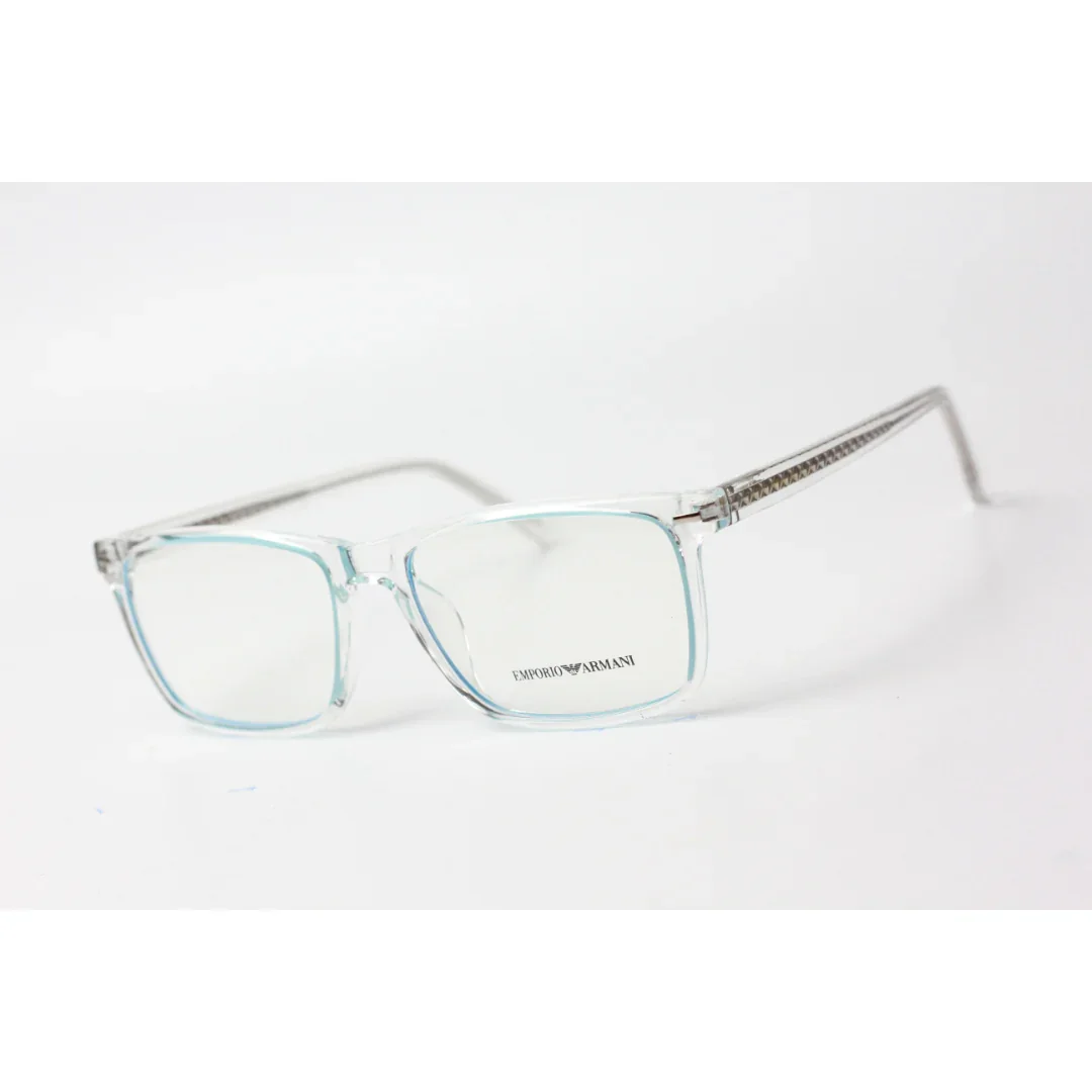 Emporio Armani - Glow Rim - 1883 - White Transparent - Acetate - Rectangle - Optics - Eyewear - Image 16