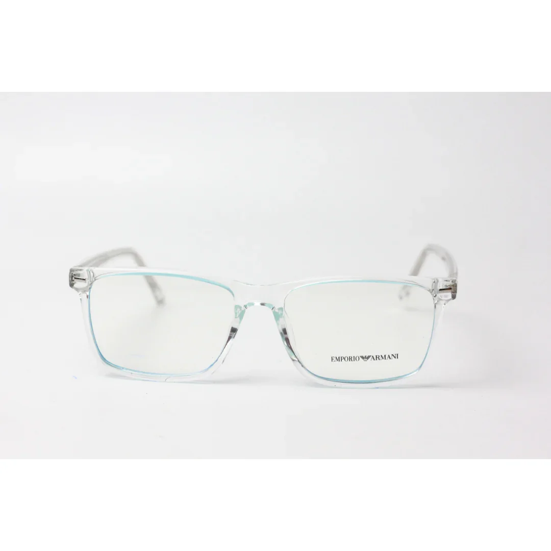 Emporio Armani - Glow Rim - 1883 - White Transparent - Acetate - Rectangle - Optics - Eyewear - Image 17
