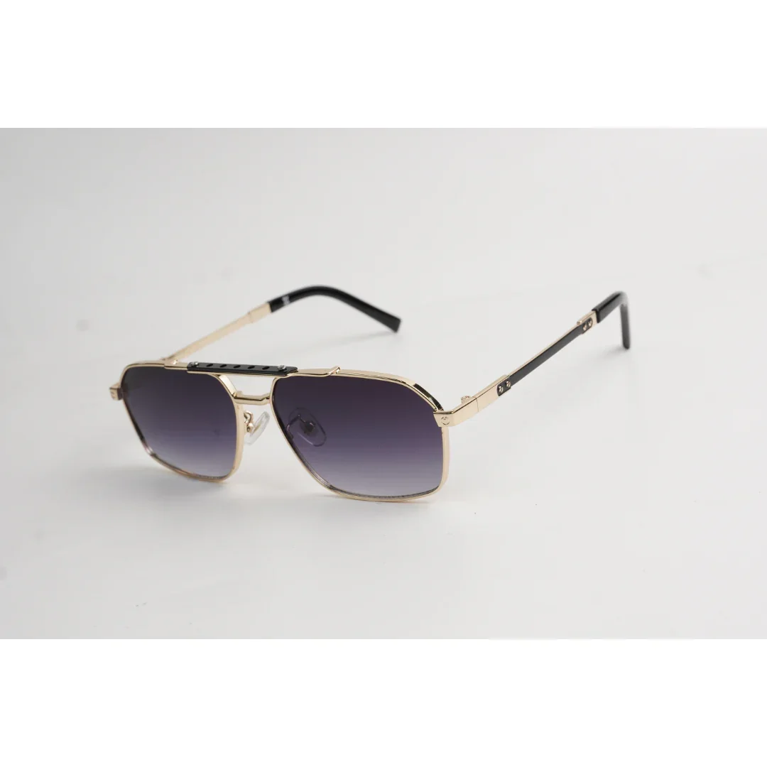FIGHTER  - Metal - Double Bridge - Rectangle - Sunglasses - XSHADES Eyewear - Image 10