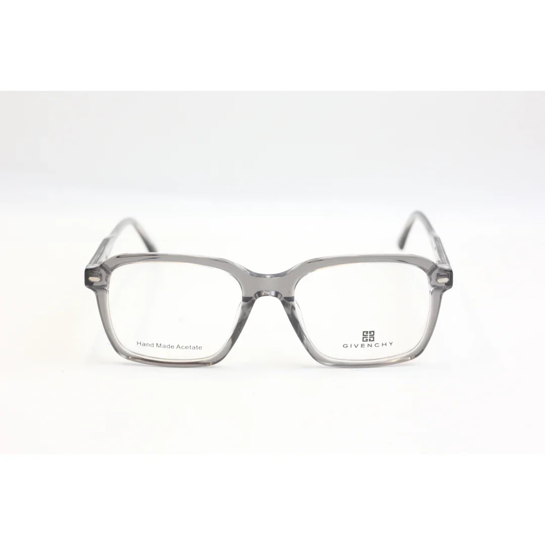 Givenchy - 6547 - Transparent Gray - Attachments - Polarized - Acetate - Rectangle - Premium Optics - Eyewear - Image 4