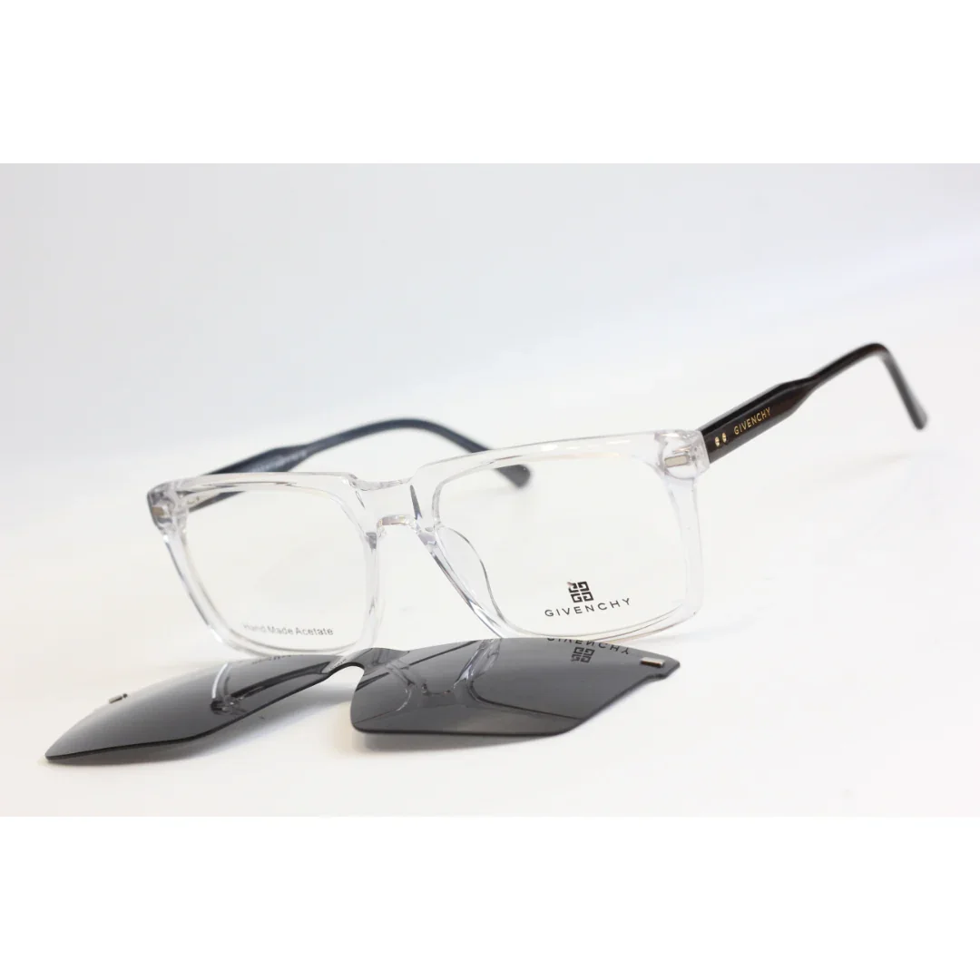 Givenchy - 6548 - Attachments - Polarized - Acetate - Rectangle - Premium Optics - Eyewear - Image 11
