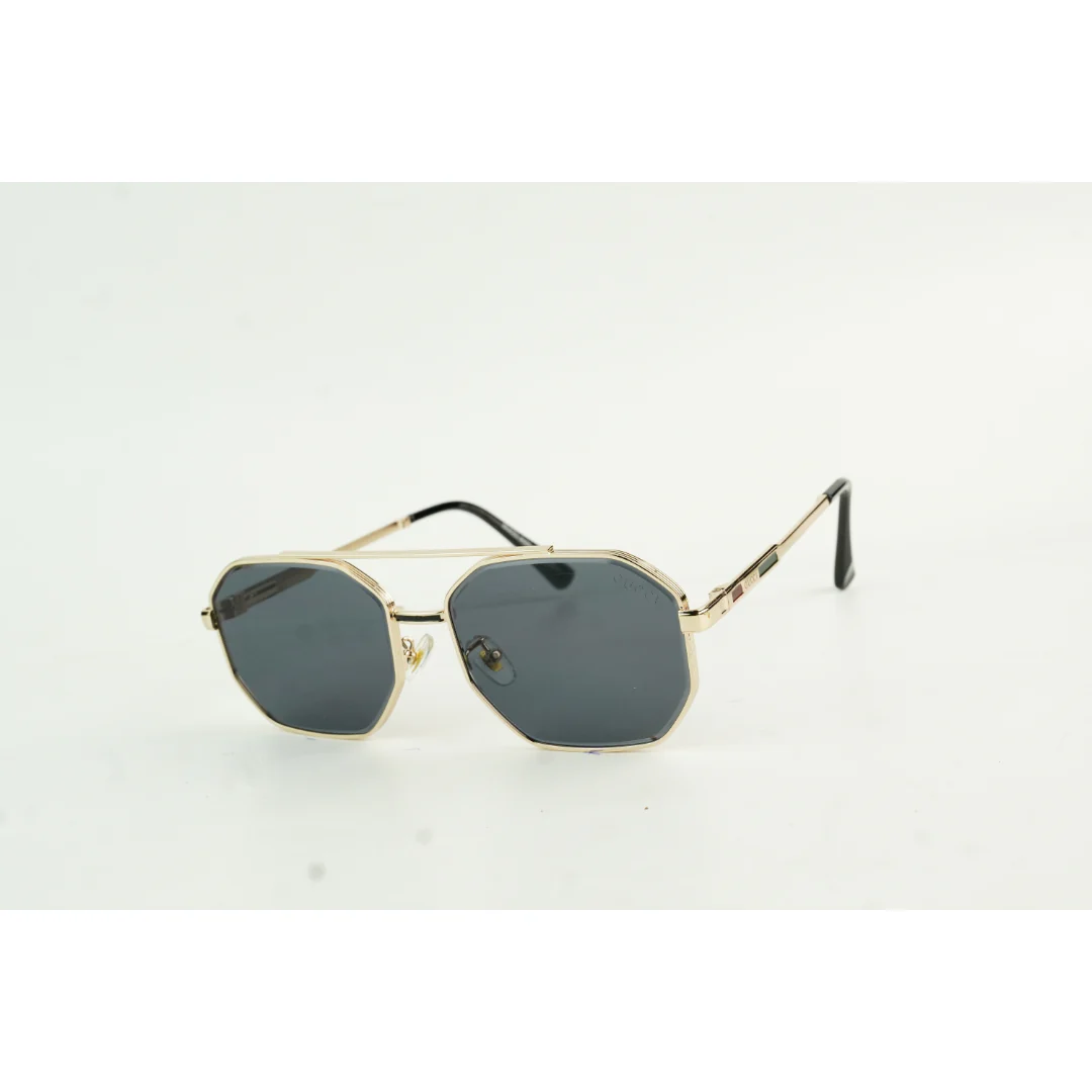 Gucci - 24035 - Metal - Hexagonal Round - Sunglasses - Eyewear