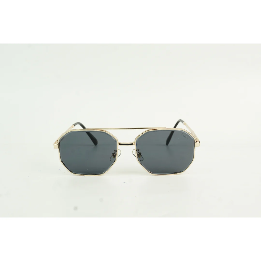 Gucci - 24035 - Metal - Hexagonal Round - Sunglasses - Eyewear - Image 2