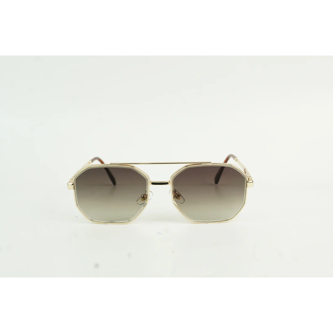 Gucci - 24035 - Metal - Hexagonal Round - Sunglasses - Eyewear - Image 5