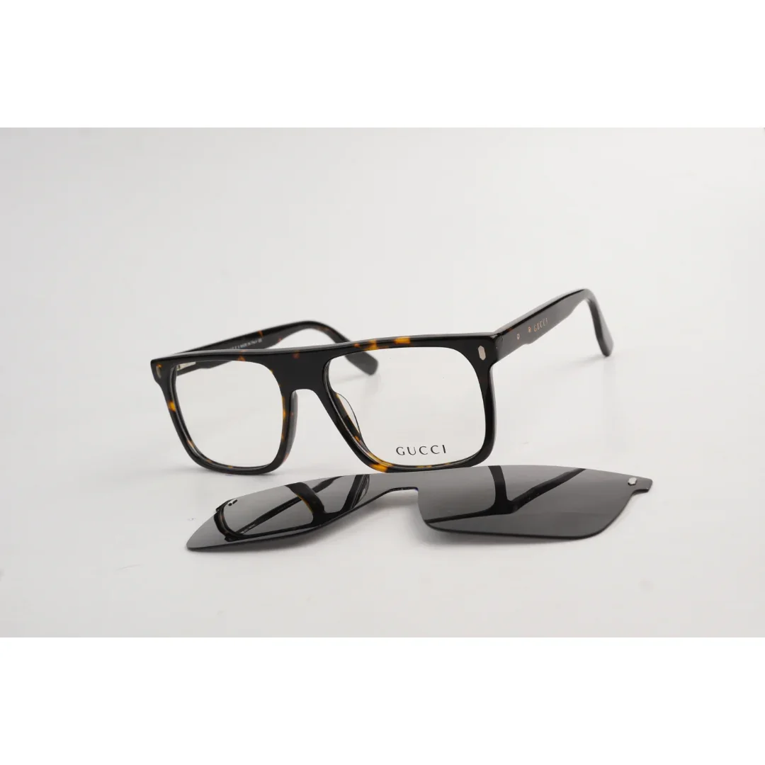Gucci - 25007A - Attachments - Polarized - Acetate - Rectangle - Premium Optics - Eyewear - Image 11