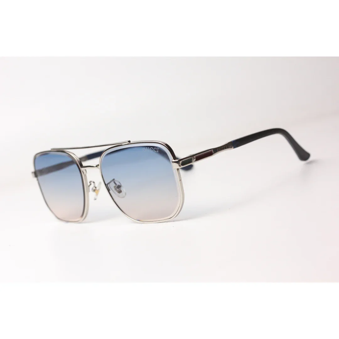 Gucci - G238 - Metal - Round - Sunglasses - Eyewear