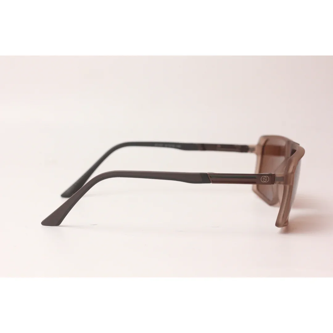 Gucci - GU 420 - MystMatte - Polarized - Metal - Acetate - Diamond Rectangle - Sunglasses - Eyewear - Image 15
