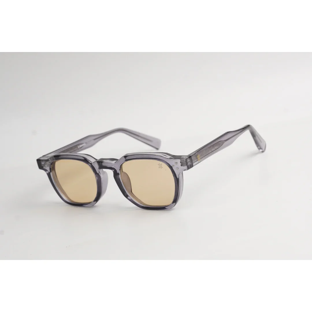 HOAX - 6239 - Acetate - Hexagonal Round - Sunglasses - XSHADES Eyewear