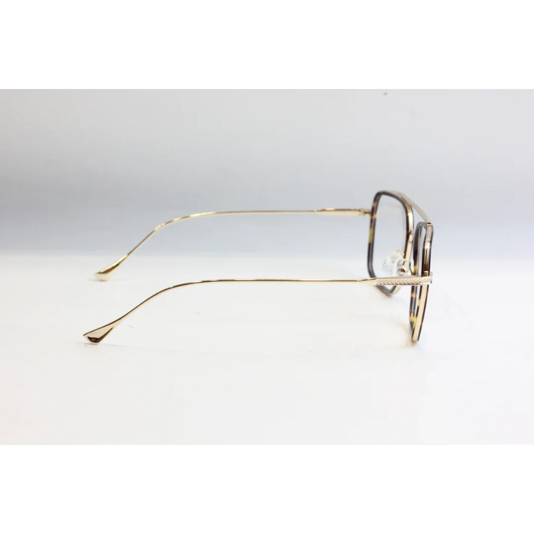 Hugo Boss - 9492 - Tortoise - Golden - Metal - Acetate - Flight - Square - Eyewear - Image 3