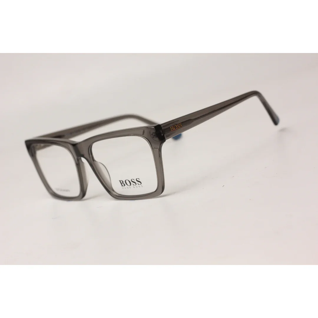 Hugo Boss - FD3305 - Transparent Gray - Acetate - Square - Premium Optics - Eyewear