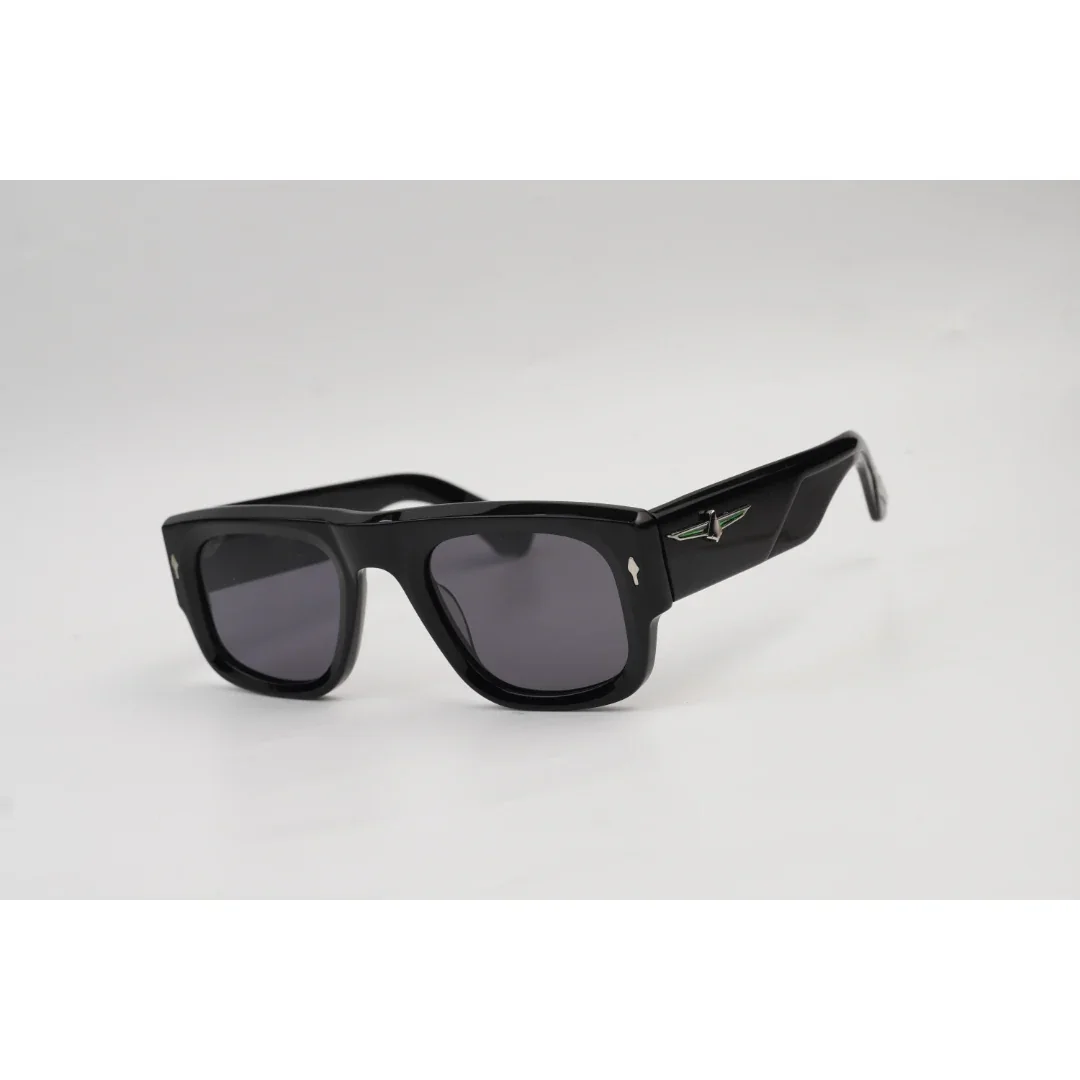 Jacques Marie Mage - Thundercloud - Acetate - Rectangle - Premium Sunglasses - Eyewear