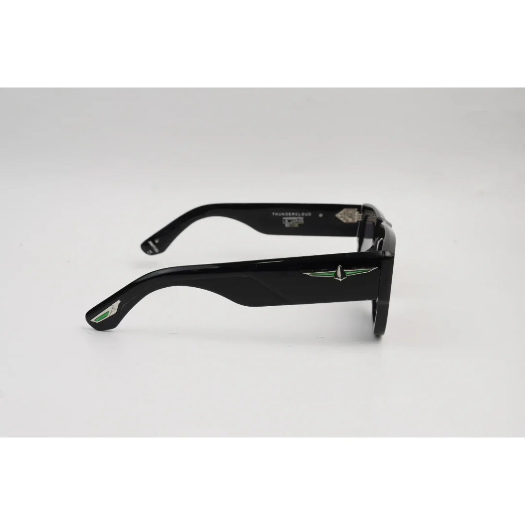 Jacques Marie Mage - Thundercloud - Acetate - Rectangle - Premium Sunglasses - Eyewear - Image 3