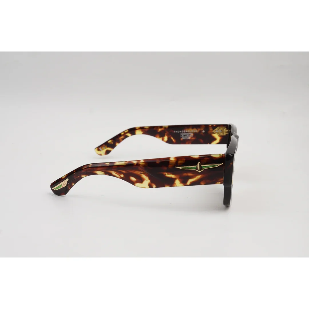 Jacques Marie Mage - Thundercloud - Acetate - Rectangle - Premium Sunglasses - Eyewear - Image 6