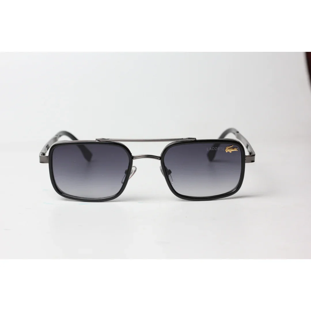 Lacoste - 6000 - Acetate - Metal - Pilot - Rectangle - Sunglasses - Eyewear - Image 11
