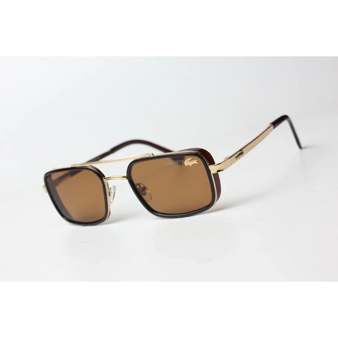 Lacoste - 6000 - Acetate - Metal - Pilot - Rectangle - Sunglasses - Eyewear - Image 16