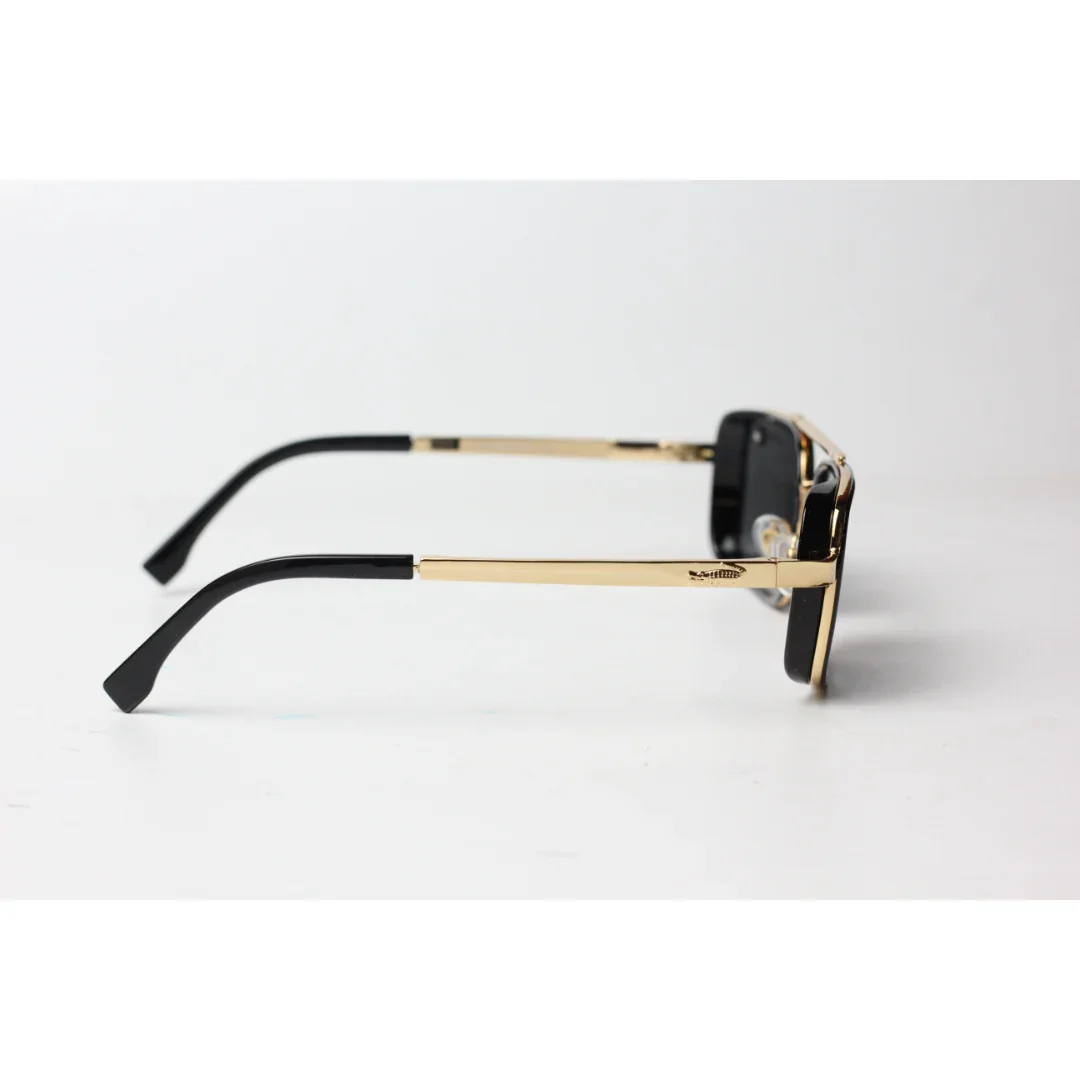 Lacoste - 6000 - Acetate - Metal - Pilot - Rectangle - Sunglasses - Eyewear - Image 3