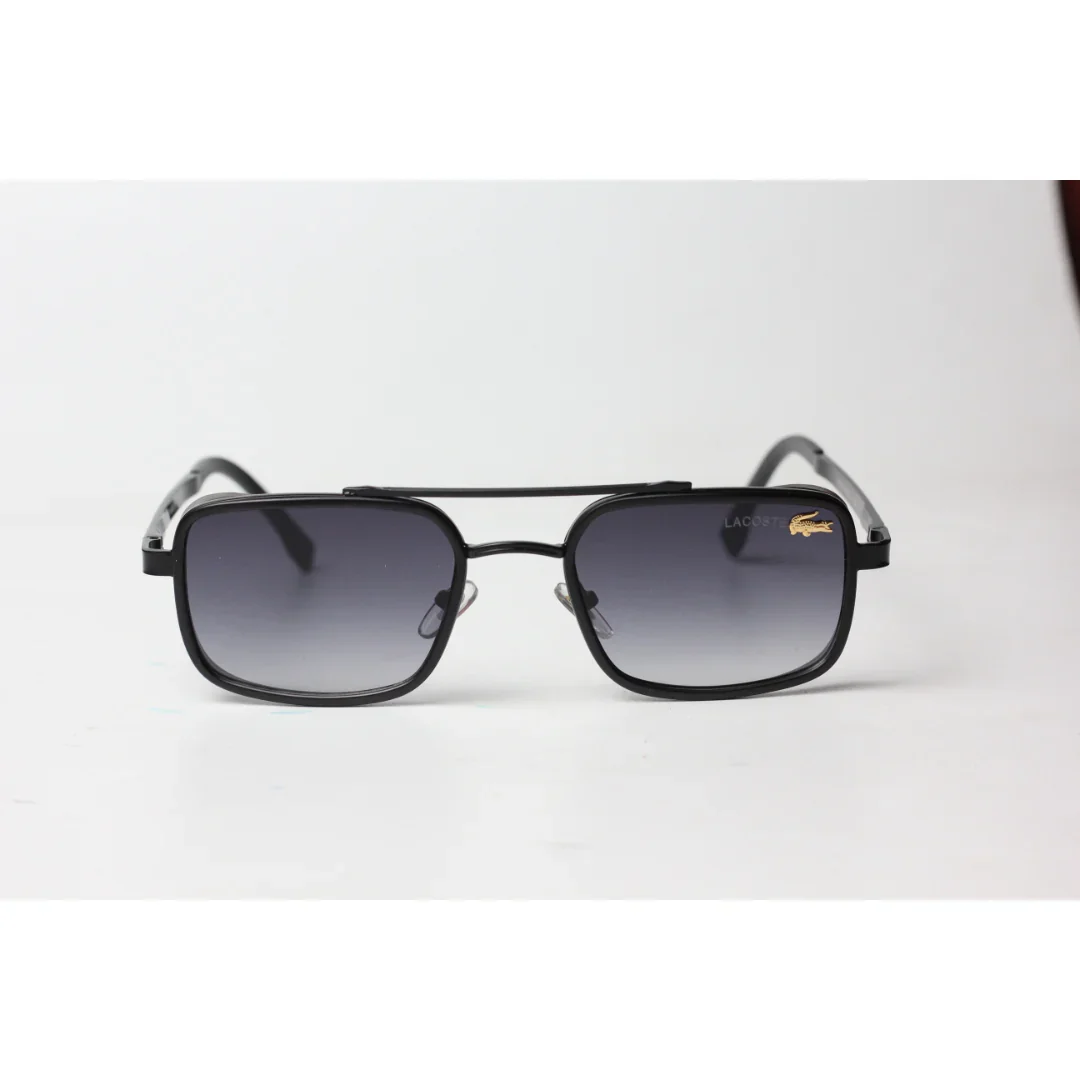 Lacoste - 6000 - Acetate - Metal - Pilot - Rectangle - Sunglasses - Eyewear - Image 5
