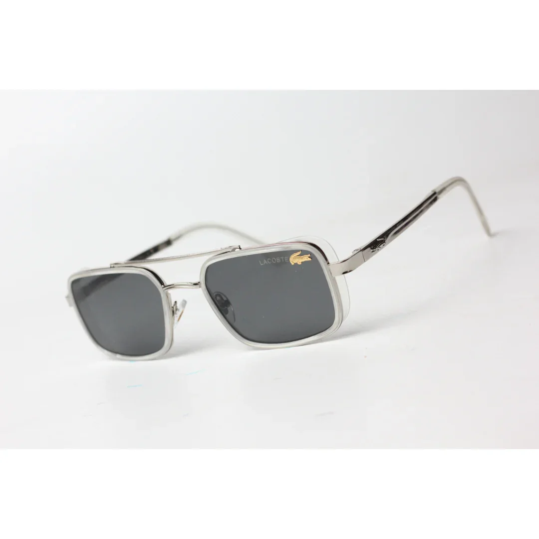 Lacoste - 6000 - Acetate - Metal - Pilot - Rectangle - Sunglasses - Eyewear - Image 7