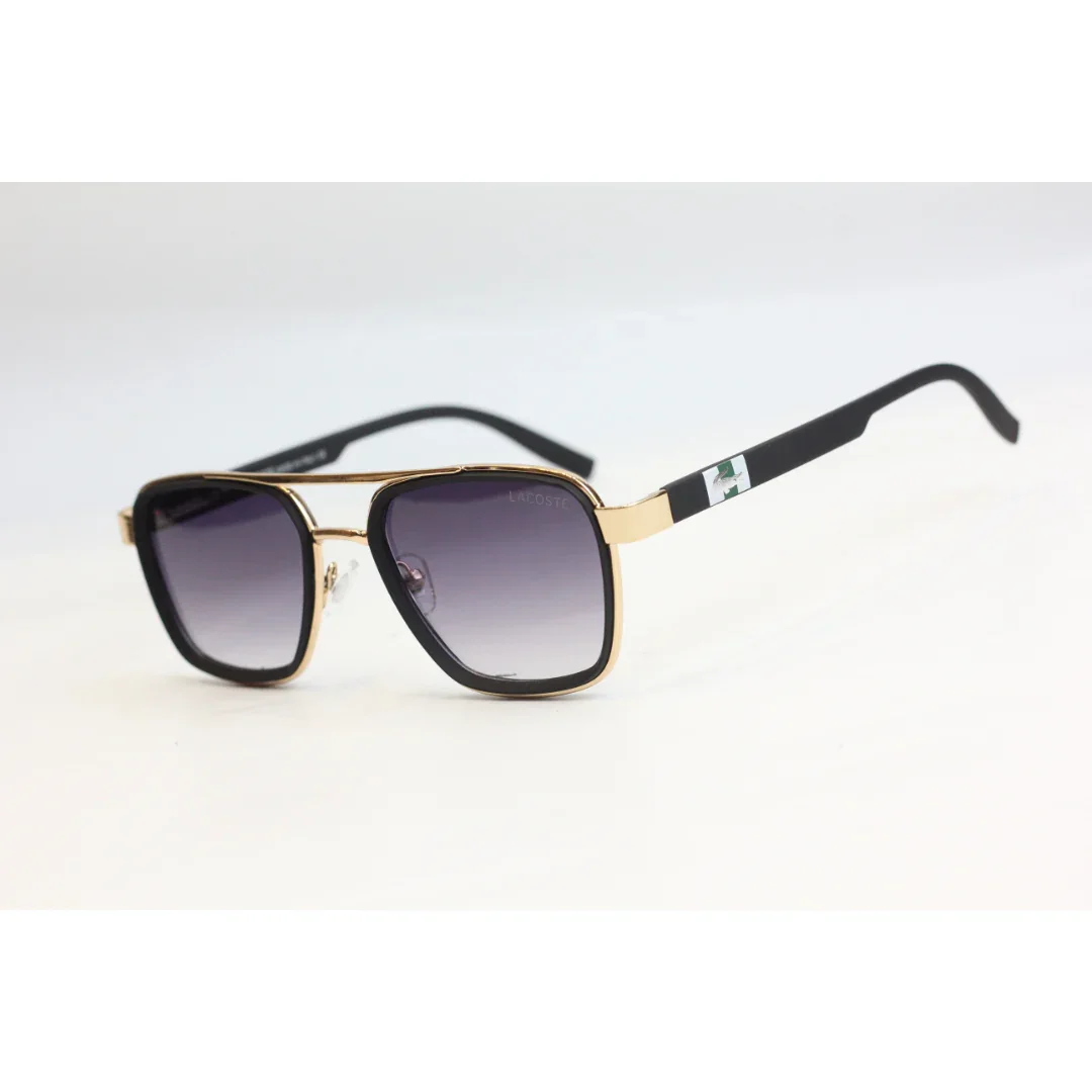 Lacoste - LT56 - TR - Metal - Light Weight - Square - Sunglasses - Eyewear - Image 4