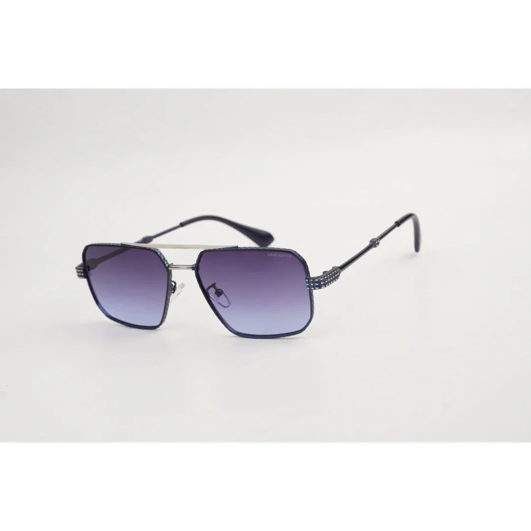Louis Vuitton - 2566 - Metal - Rectangle - Sunglasses - Eyewear - Image 4