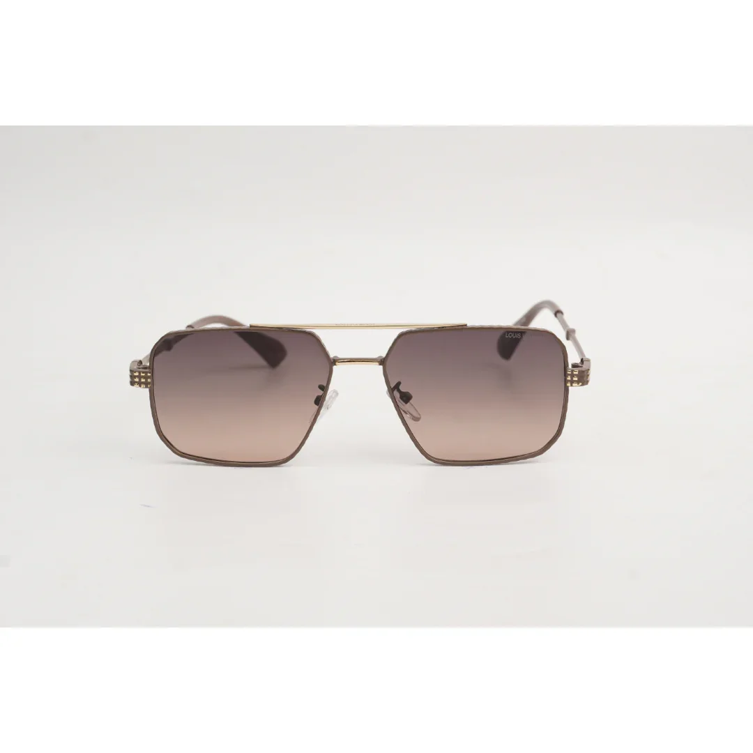 Louis Vuitton - 2566 - Metal - Rectangle - Sunglasses - Eyewear - Image 8