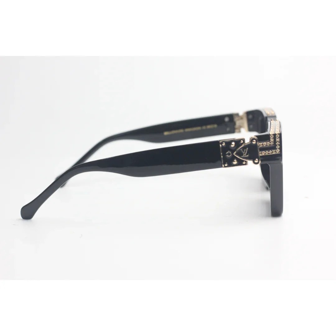 Louis Vuitton - Millionaire 1.1 - Black Gradient - Golden - Acetate - Square - Sunglasses - Eyewear - Image 3