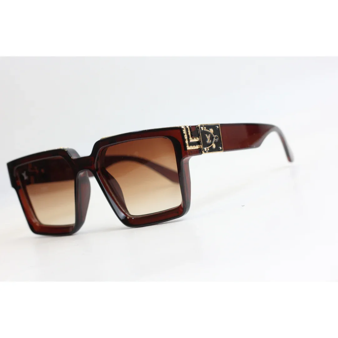 Louis Vuitton - Millionaire 1.2 - Golden - Acetate - Square - Sunglasses - Eyewear - Image 4