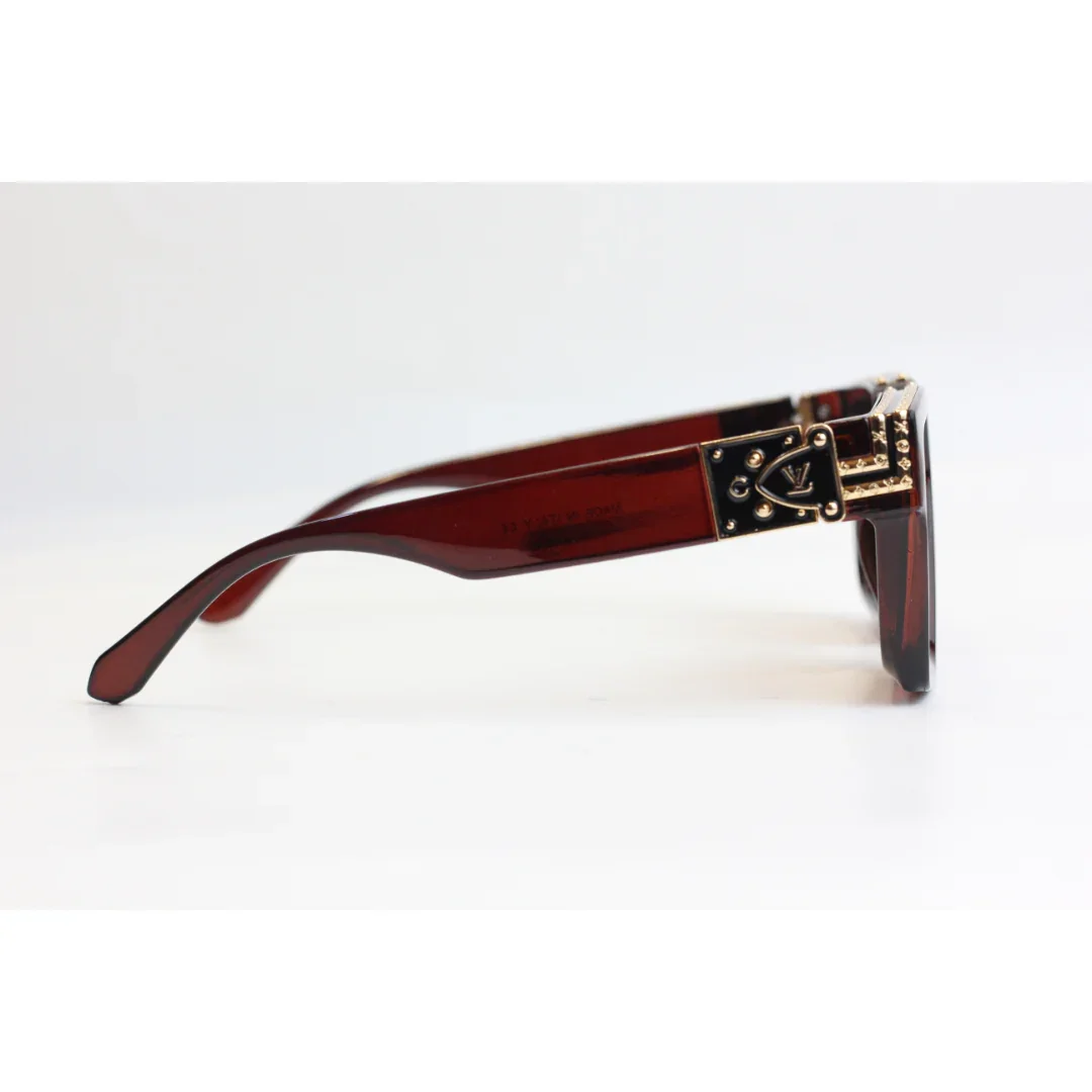 Louis Vuitton - Millionaire 1.2 - Golden - Acetate - Square - Sunglasses - Eyewear - Image 6