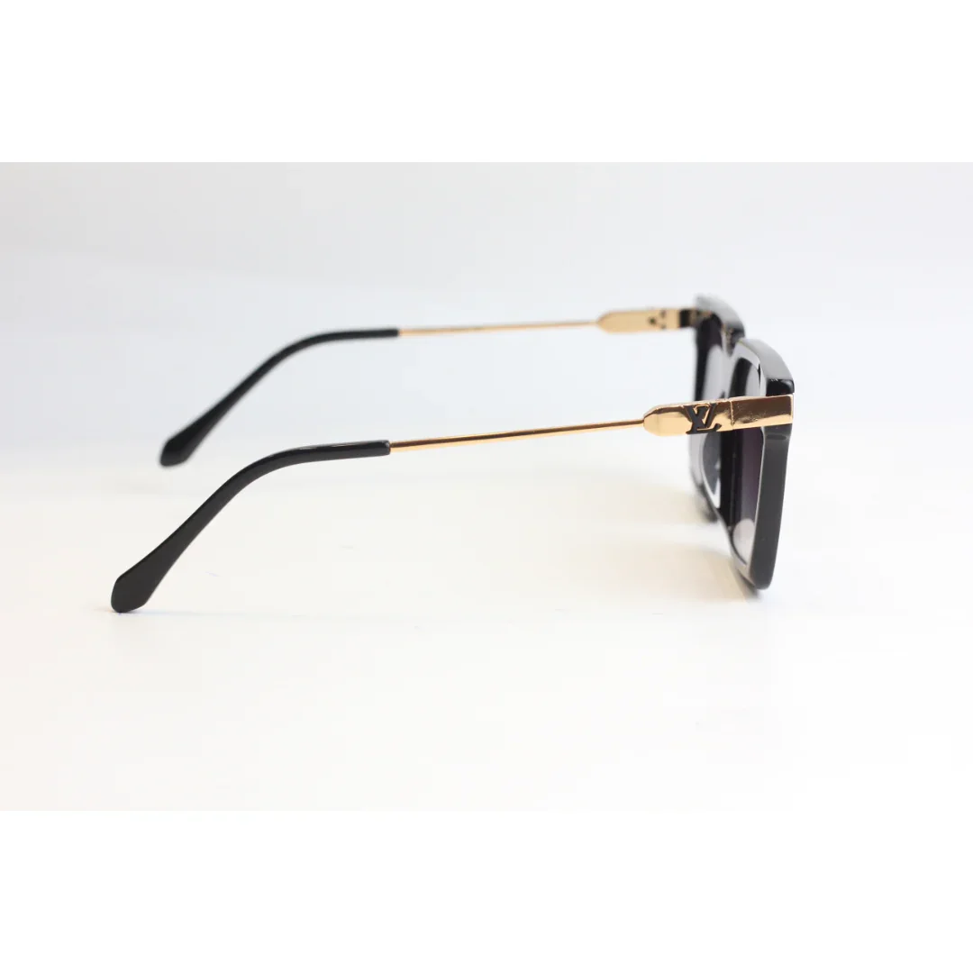 Louis Vuitton - Z1820U - Black Gradient - Golden - Acetate - Metal - Square - Premium Sunglasses - Eyewear - Image 3