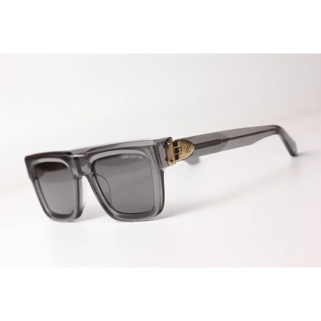 Louis Vuitton - Z2079 - Black - Golden - Acetate - Square - Premium Sunglasses - Eyewear - Image 10