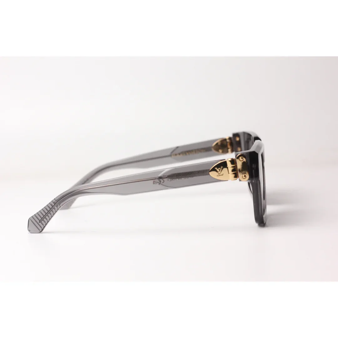 Louis Vuitton - Z2079 - Black - Golden - Acetate - Square - Premium Sunglasses - Eyewear - Image 12