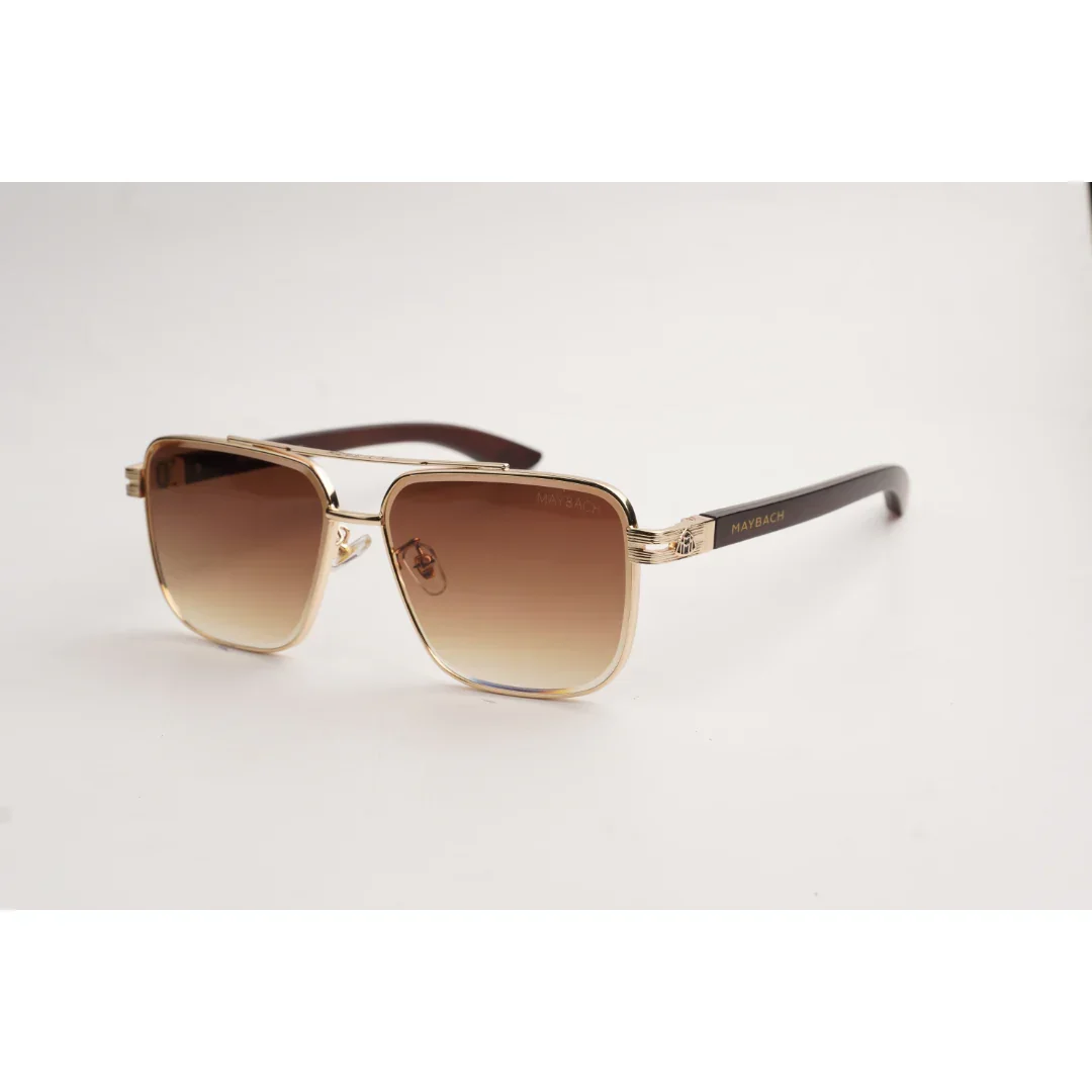 Maybach  – 23186 - Metal  - Acetate - Square - Sunglasses - Eyewear - Image 4