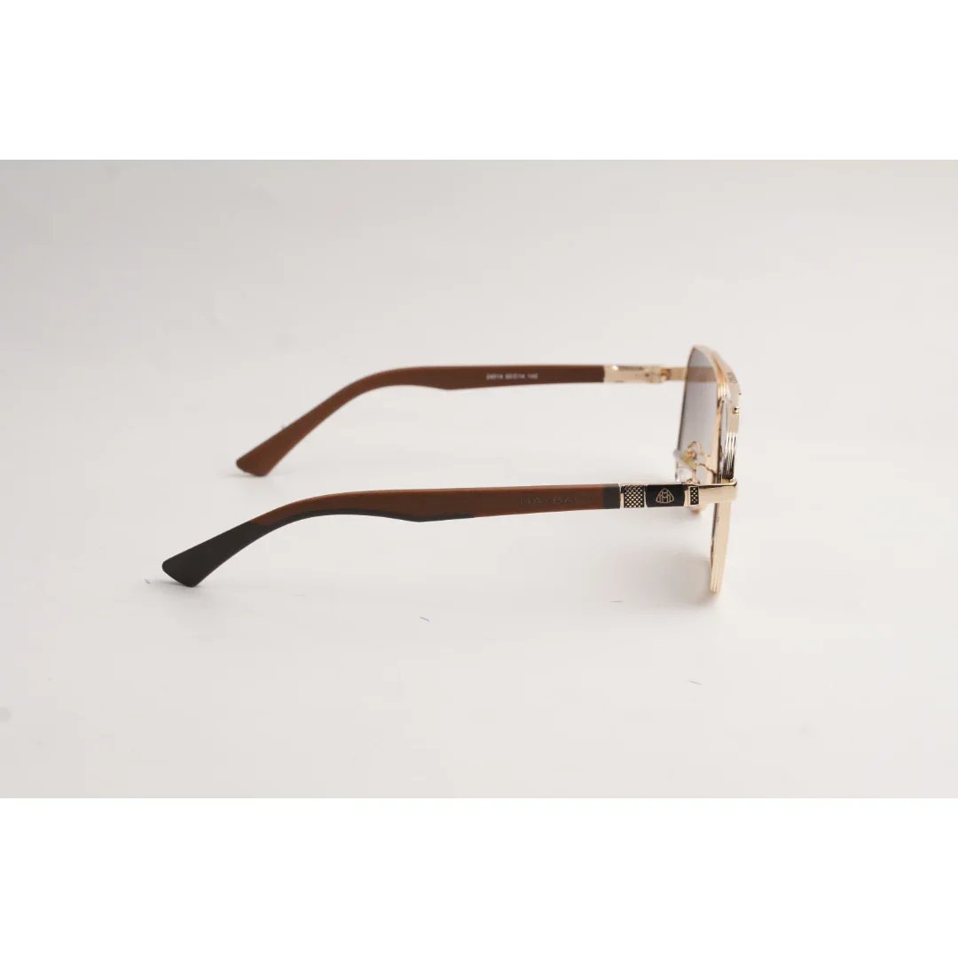 Maybach - 24014 - Metal - Double Bridge - Rectangle - Sunglasses - Eyewear - Image 9