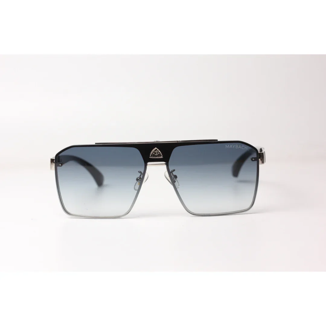 Maybach - 4914 - Metal - Rectangle - Sunglasses - Eyewear - Image 8