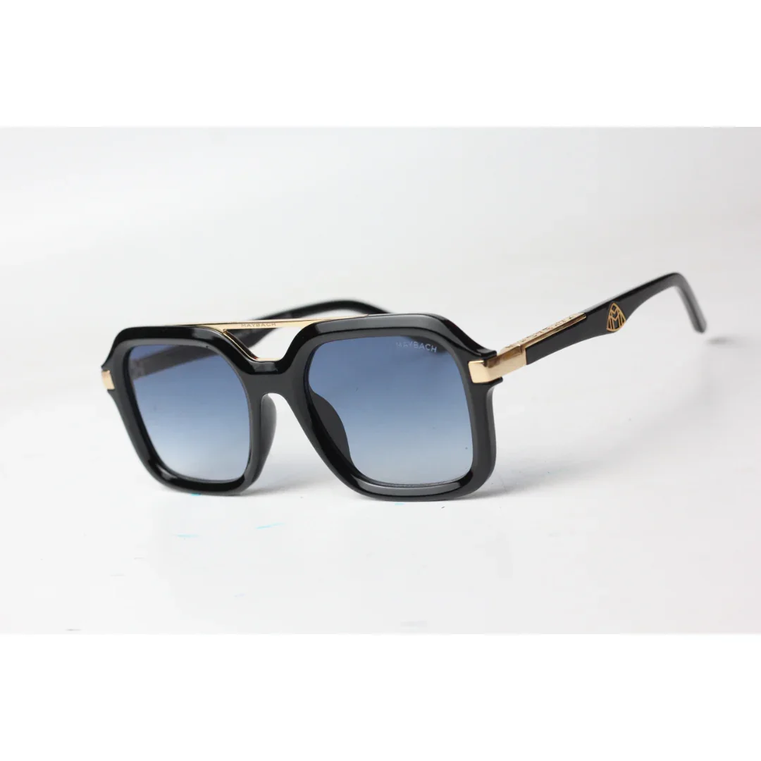 Maybach - 5005 - Acetate - Metal - Square - Sunglasses - Eyewear - Image 4