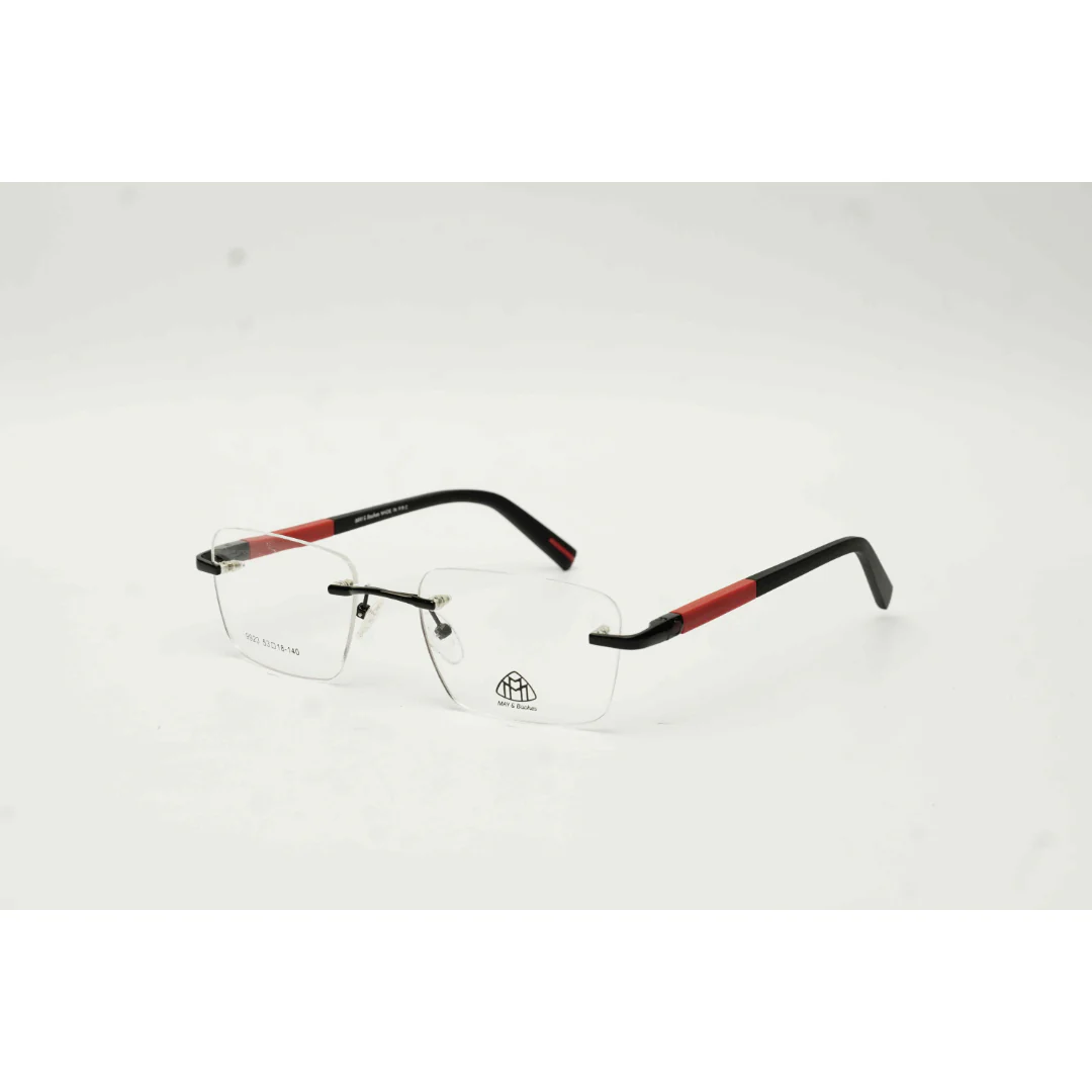 Maybach - 9023 - Rimless - TR - Metal - Rectangle - Optics - Eyewear
