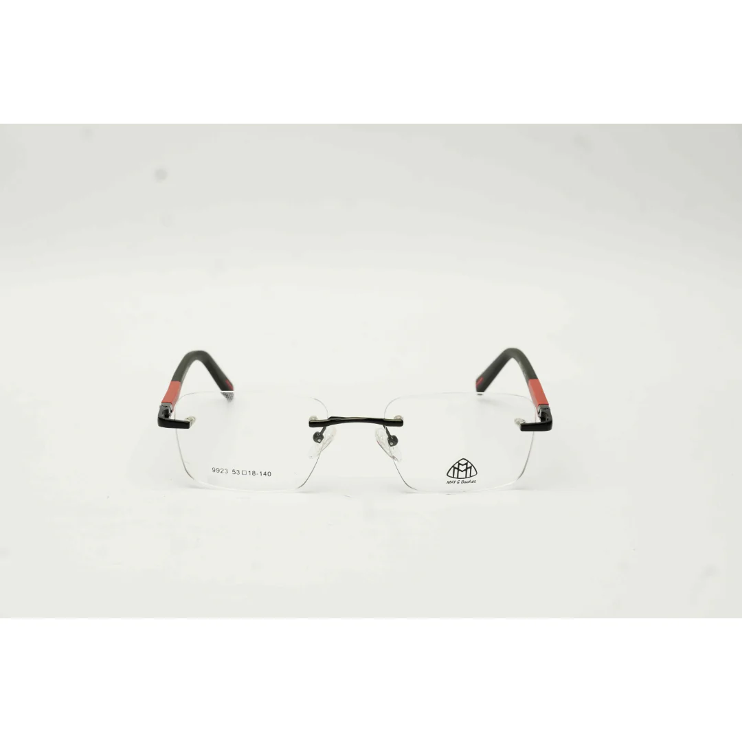 Maybach - 9023 - Rimless - TR - Metal - Rectangle - Optics - Eyewear - Image 2