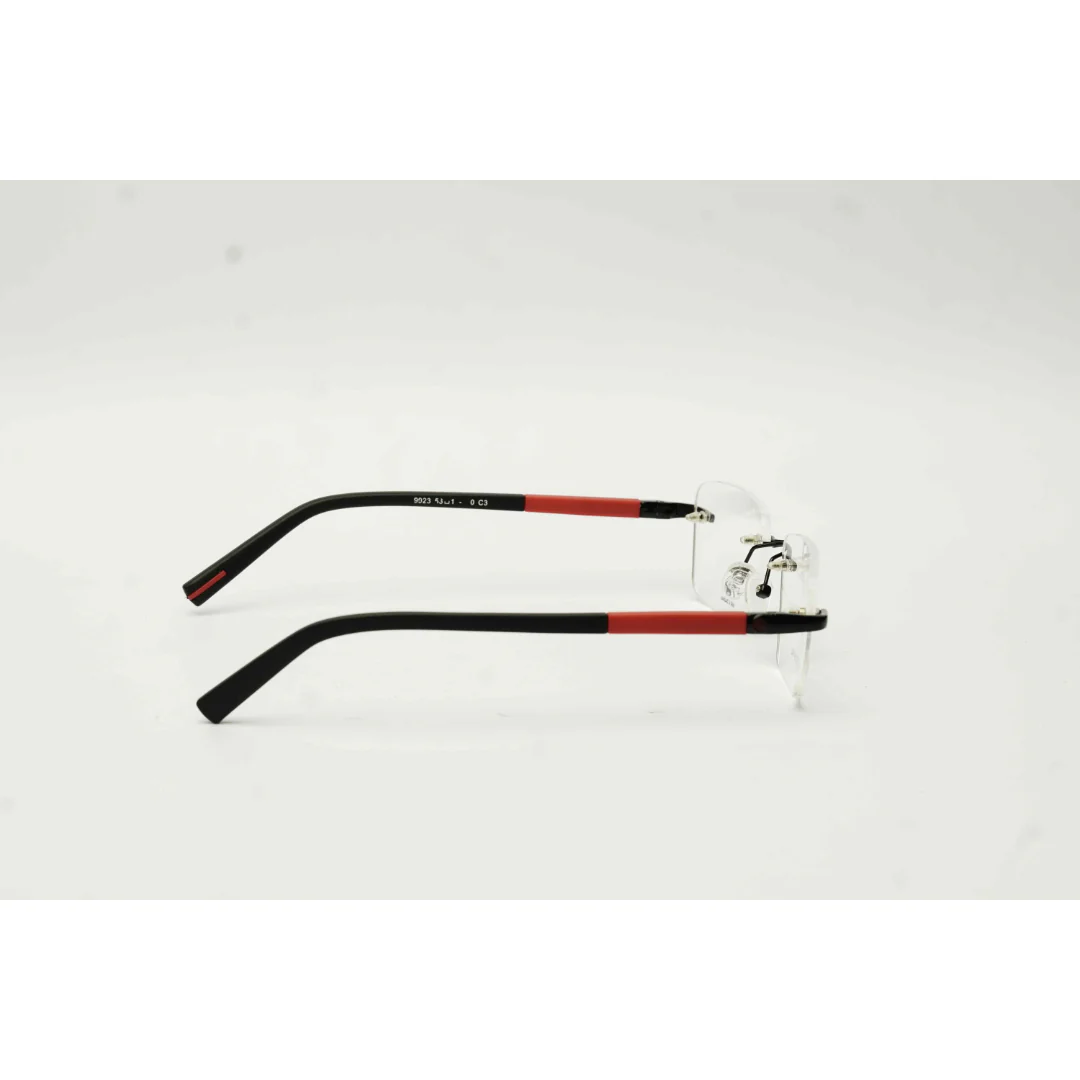 Maybach - 9023 - Rimless - TR - Metal - Rectangle - Optics - Eyewear - Image 3