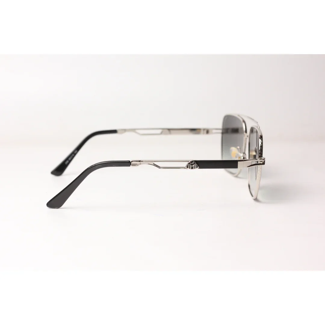 Maybach - M56 - Metal - Double Bridge - Square - Sunglasses - Eyewear - Image 3